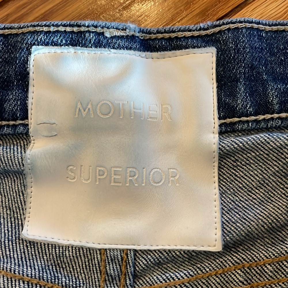 Mother Superior The Hustler Ankle Fray jeans size 26 - Picture 2 of 6